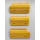 655B013H06 Piastra di pettine gialla per scale mobili Hyundai